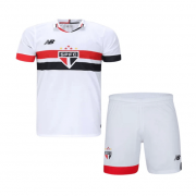24-25 Sao Paulo FC Home Soccer Football Kit (Top + Short) Youth