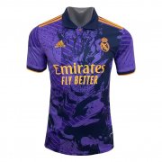 23-24 Real Madrid Purple Soccer Football Kit Man #Special Edition