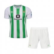 23-24 Real Betis Home Soccer Football Kit (Top + Short) Youth