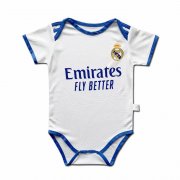 21-22 Real Madrid Home Soccer Football Kit Baby Infant