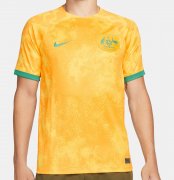 2022 Australia Home Man Soccer Football Kit