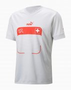 2022 Switzerland Away Man Soccer Football Kit