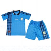 1994 Argentina Retro Away Soccer Football Kit (Top + Short) Youth
