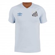 20-21 Santos FC Light Blue Warming Up Man Football Training Shirt