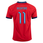 2022 England Away Soccer Football Kit Man #Rashford #11