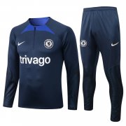 22-23 Chelsea Navy Soccer Football Training Kit Man