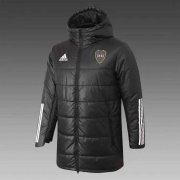 20-21 Boca Juniors Black Man Football Winter Jacket
