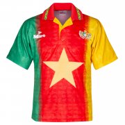 1994 Cameroun Retro Home Soccer Football Kit Man