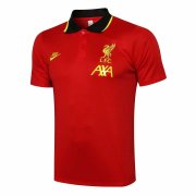 21-22 Liverpool Red Soccer Football Polo Shirt Man