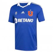 2022 Universidad de Chile Home Blue Soccer Football Kit Man