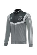 2019-20 Ajax Gray Men Soccer Football Jacket Top