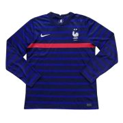2020 France Home Man LS Soccer Football Kit