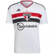 22-23 Sao Paulo Home White Soccer Football Kit Man