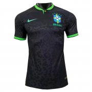 2022 Brazil Black - Green Soccer Football Kit Man #Special Edition