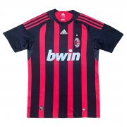 2008/2009 AC Milan Retro Home Soccer Football Kit Man