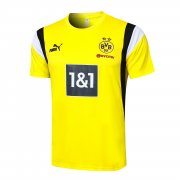 23-24 Borussia Dortmund Yellow Short Soccer Football Training Top Man