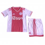 22-23 Ajax Home Soccer Football Kit (Top + Short) Youth