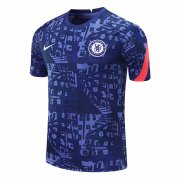 20-21 Chelsea UCL Blue Man Soccer Football Training Top