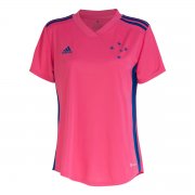 22-23 Cruzeiro Camisa Outubro Rosa Pink Soccer Football Kit Woman