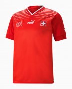 2022 Switzerland Home Man Soccer Football Kit
