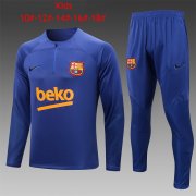 22-23 Barcelona Blue Soccer Football Training Kit Youth