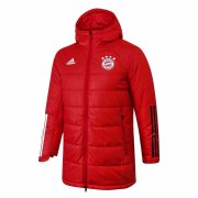 20-21 Bayern Munich Red Man Soccer Football Winter Jacket