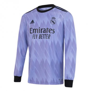 22-23 Real Madrid Away Soccer Football Kit Man #Long Sleeve