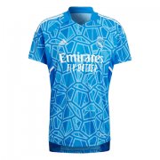 22-23 Real Madrid Goalkeeper Blue Soccer Football Kit Man
