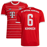 22-23 Bayern Munich Home Soccer Football Kit Man #Kimmich #6