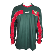 1998 Morocco Home Soccer Football Kit Man #Retro Long Sleeve