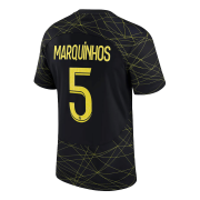 22-23 PSG Fourth Away Soccer Football Kit Man #MARQUINHOS #5