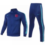 21-22 Barcelona Blue II Soccer Football Training Suit (Jacket + Pants) Man