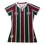 20-21 Fluminense Home Women Soccer Football Kit