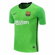20-21 Barcelona Goalkeeper Green Man Soccer Football Kit