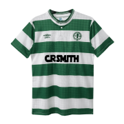 1987/88 Celtic FC Home Soccer Football Kit Man #Retro