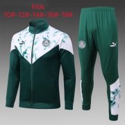 22-23 Palmeiras Green Soccer Football Training Kit (Jacket + Pants) Kid's