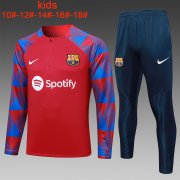 23-24 Barcelona Red Soccer Football Training Kit Youth
