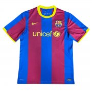 2010-2011 Barcelona Retro Home Soccer Football Kit Man