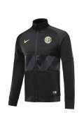 2019-20 Inter Milan Black Men Soccer Football Jacket Top