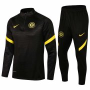 21-22 Chelsea Black Soccer Football Training Suit Man