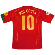 2004 Portugal Home Soccer Football Kit Man #Retro Rui Costa #10