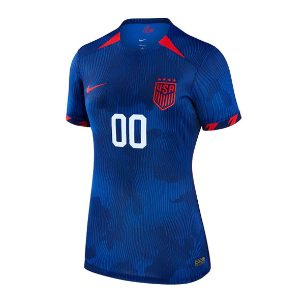 2023 USA Away Soccer Football Kit Woman
