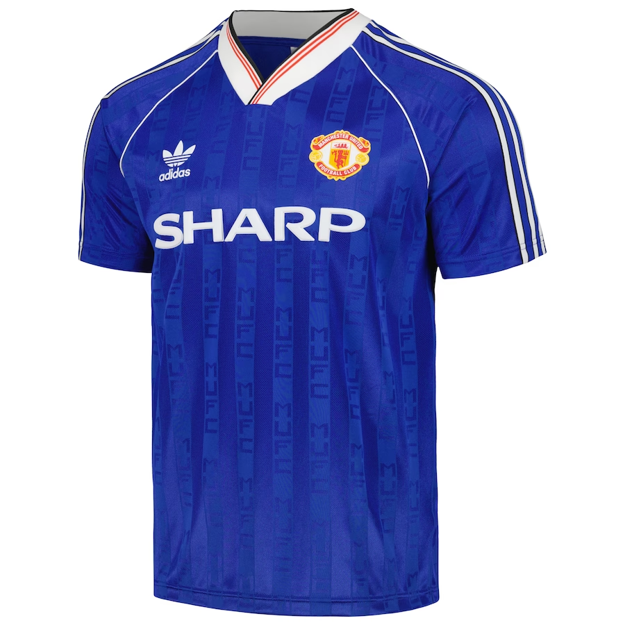 1988/90 Manchester United Retro Third Soccer Football Kit Man