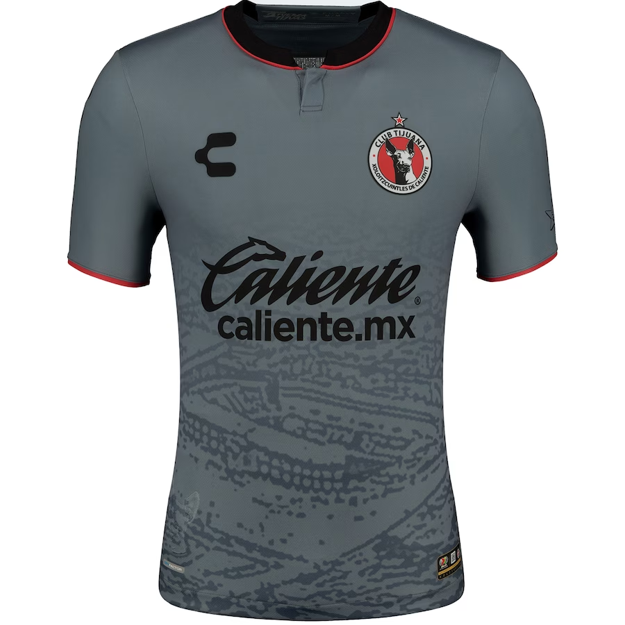 23-24 Club Tijuana Away Soccer Football Kit Man